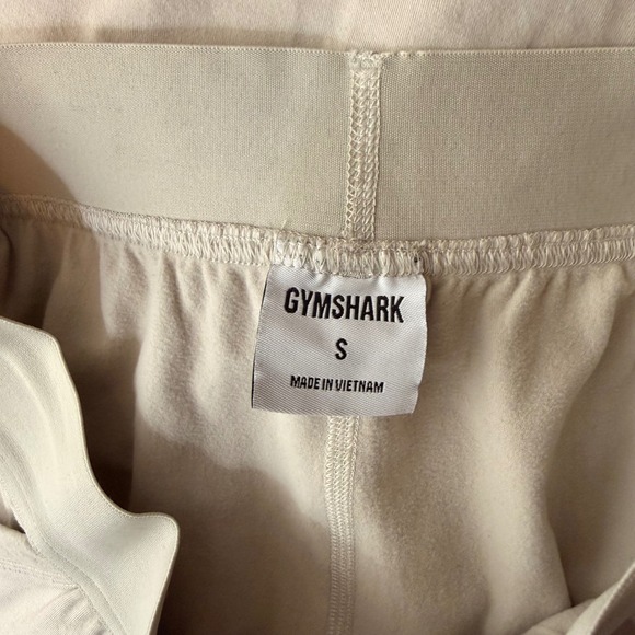 Gymshark Training Joggers Pants Womens Size S Light Gray Lightweight Athletic - Picture 5 of 5